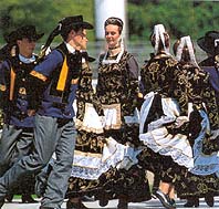 bretonische Tänzer