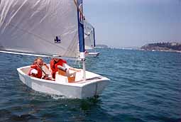 Sailing lesson
