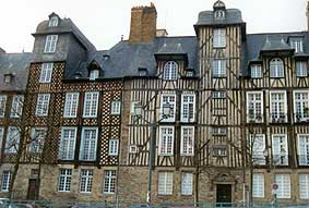 Rennes on market place