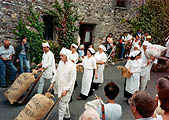 meuniers/boulangers lors de la fête d'été