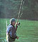 angler on river