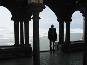 Mont Saint Michel down view 